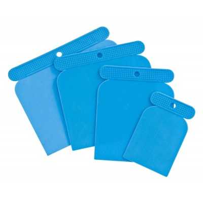 Einhell Set of 4 plastic spatulas mm. 50 80 100 120