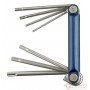 Einhell Set 7 chiavi TORX con supportCV 