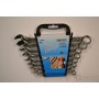 Einhell Set 8 chiavi combinate Cromo Vanadio con supporto 