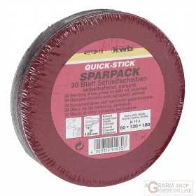 Einhell set of velcro abrasive discs for wood and metal 25