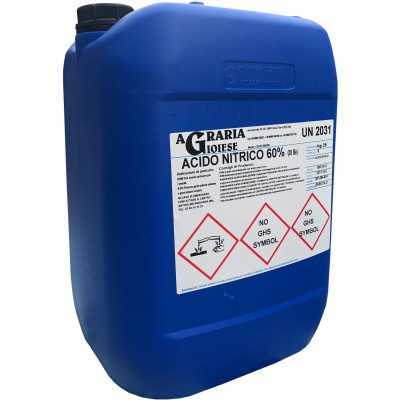 ACIDO NITRICO 60% PER FERTIRRIGAZIONE KG. 25 