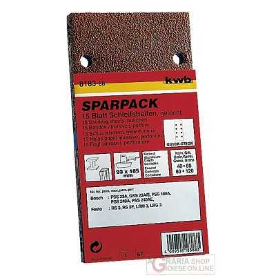 Einhell velcro sanding sheet set for wood and metal with holes