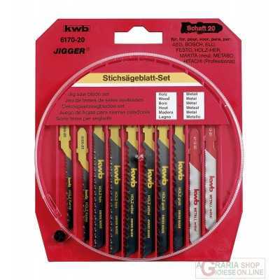 Einhell Set lame p. seghetto assortite 