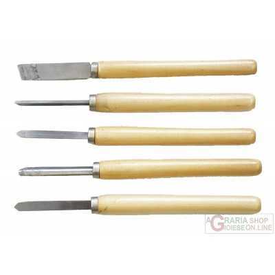 Einhell Set gouges for wood lathe