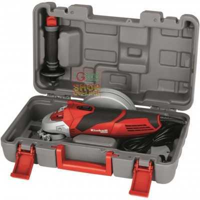 Einhell Smerigliatrice angolare TE-AG 125/750 KIT valigetta e