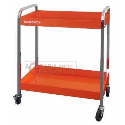 BAHCO TROLLEY WITH 2 SHELVES WHEELS