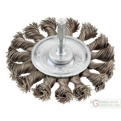 Einhell Ultra thick disc brush HSS steel wire braided 70