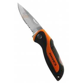 BAHCO FOLDING KNIFE WITH SAFETY BLADE LOCKING CM. 7.5