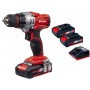 Einhell TE-CD 18/2 Li Kit cordless drill with 2 batteries