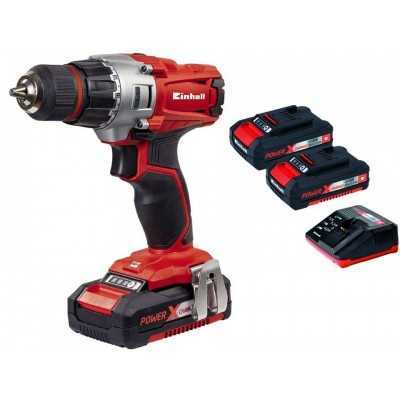 Einhell TE-CD 18/2 Li Kit cordless drill with 2 batteries