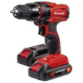 Einhell Cordless drill with 2 lithium batteries 18v 1,3ah TC-CD