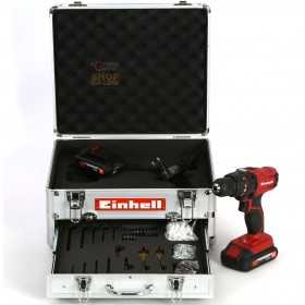 Einhell Drill with 2 batteries 18 volt lithium 1,3ah TC-CD 18-2