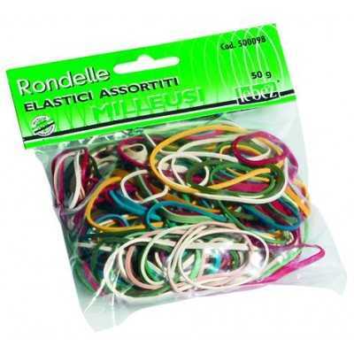 RUBBER BANDS MUCH ASSORTED GR. 50