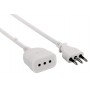 ELECTRALINE PROLUNGA LINEA MT. 3 SEZIONE 3 X 0,75 10A 