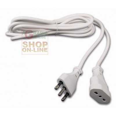 ELECTRALINE PROLUNGA LINEA MT. 5 SEZIONE 3 X 0,75 10A 