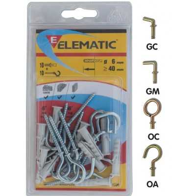 ELEMATIC BLISTER DOWELS EB / GC 6 PCS. 10