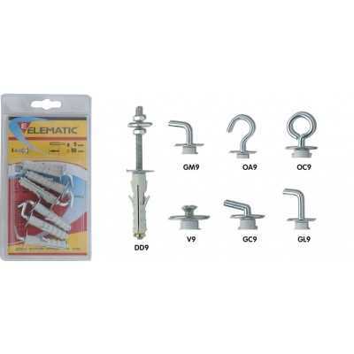 ELEMATIC BLISTER DOWELS ENP / OC 9 PCS. 6