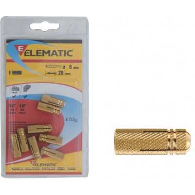 ELEMATIC BLISTER TASSELLI T51 M5 PZ. 10 