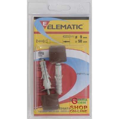 ELEMATIC BUMPERS IN RUBBER ENP / FP9 M PCS. 2