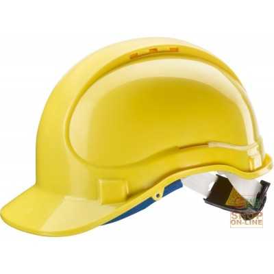 PROTECTIVE HELMET IN ABS WITH THROAT AND SWEAT BAND RATCHET EN