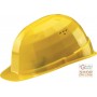 ADJUSTABLE PROTECTIVE HELMET WITH YELLOW SWEAT BAND