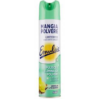 EMULSIO MANGIAPOLVERE CLEANS AND ELIMINATES VANILLA AND WHITE