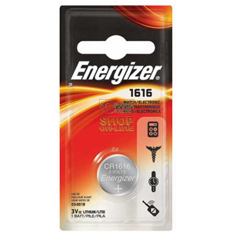 ENERGIZER SPECIAL LITHIUM BATTERY 3V CR 1616