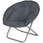 ENRICO COVERI PADDED RELAX ARMCHAIR MOON SOLID COVERI OXFORD