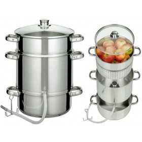 JUICE AND VEGETABLE EXTRACTOR INOX INDUCTION 7L GSW
