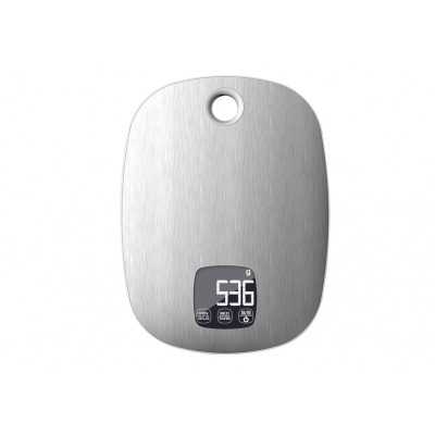 EVA DIGITAL STAINLESS STEEL KITCHEN SCALE WITH TIMER KG. 5
