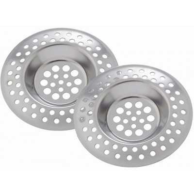 EVA SET 2 STAINLESS STEEL SINK FILTERS CM. 7