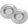 EVA SET 2 STAINLESS STEEL SINK FILTERS CM. 7