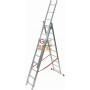 FACAL LADDER ALUMINUM STYLE TYPE 3 RAMPS 9 + 9 + 9