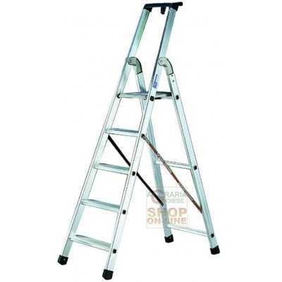 FACAL ALUMINUM LADDER SQUARE SECT. 24X50 STEPS 8