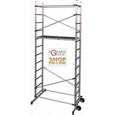 FACAL ALUMINUM SCAFFOLD FIN CLICK CM. 365X156X58