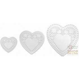 FACKELMANN 3 HEART SHAPED PAPER COVER 95X105 MM 145 FOR 155MM