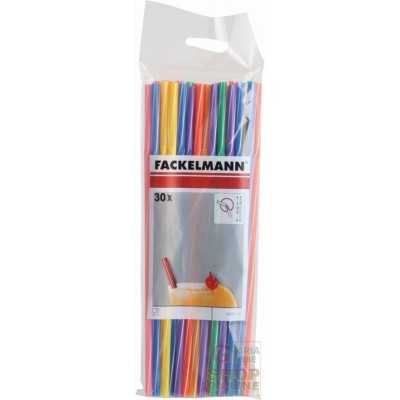 FACKELMANN ASSORTED STRAWS 30 PCS ART. 54545