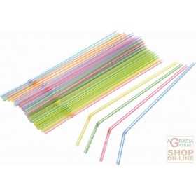 FACKELMANN FLEXIBLE STRAWS 25 PCS. CM. 24X0,5 ART. 54510