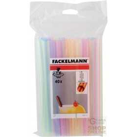 FACKELMANN STRAWS FOR SMOOTHIES AND GRANITE 40PCS ART. 54610