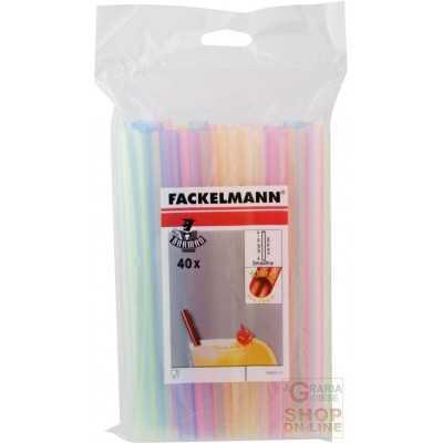 FACKELMANN CANNUCCE PER FRULLATI E GRANITE 40PCS ART. 54610 