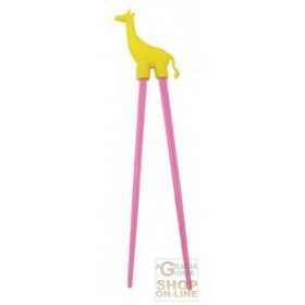 FACKELMANN CHOPSTICKS PLASTIC AND SILICONE STICKS FOR CHILDREN