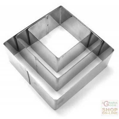 FACKELMANN COOKER 3 SQUARE PIECES. 6 FOR 4CM + 8 X 4CM + 10 X