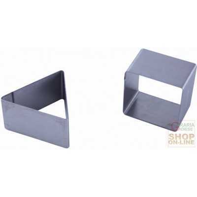 FACKELMANN STEEL COOKER TRIANGULAR AND SQUARE SHAPE PZ. 2 ART.