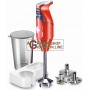 BAMIX MONO RED IMMERSION MIXER BLENDER WATT. 180 WITH KIT