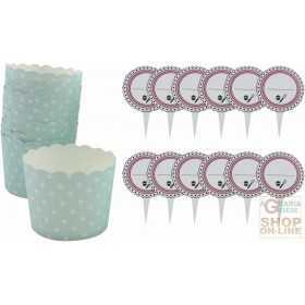 FACKELMANN PAPER DECORATION FOR CUP CAKE MUFFIN WITH