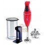 BAMIX MONO RED IMMERSION MIXER BLENDER WATT. 180 WITH KIT