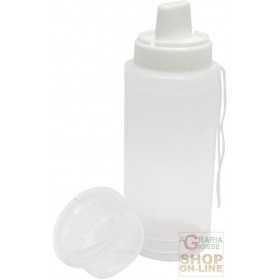 FACKELMANN CLEAR DISPENSER IN SOFT PLASTIC WITH RECTANGULAR