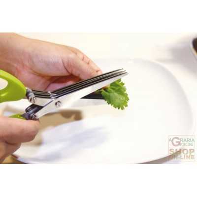 FACKELMANN MULTI-BLADE SCISSORS FOR CUTTING VEGETABLES WITH 5