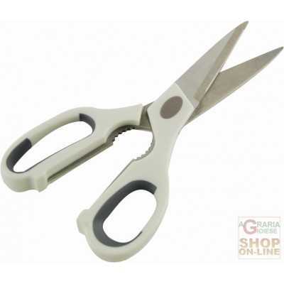 FACKELMANN MULTIPURPOSE SCISSORS WITH LID SCISSORS CM. 21 SHARP