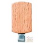 FACKELMANN SQUARE ADHESIVE HOOKS IN WOOD TO 1 PLACE PCS. 3